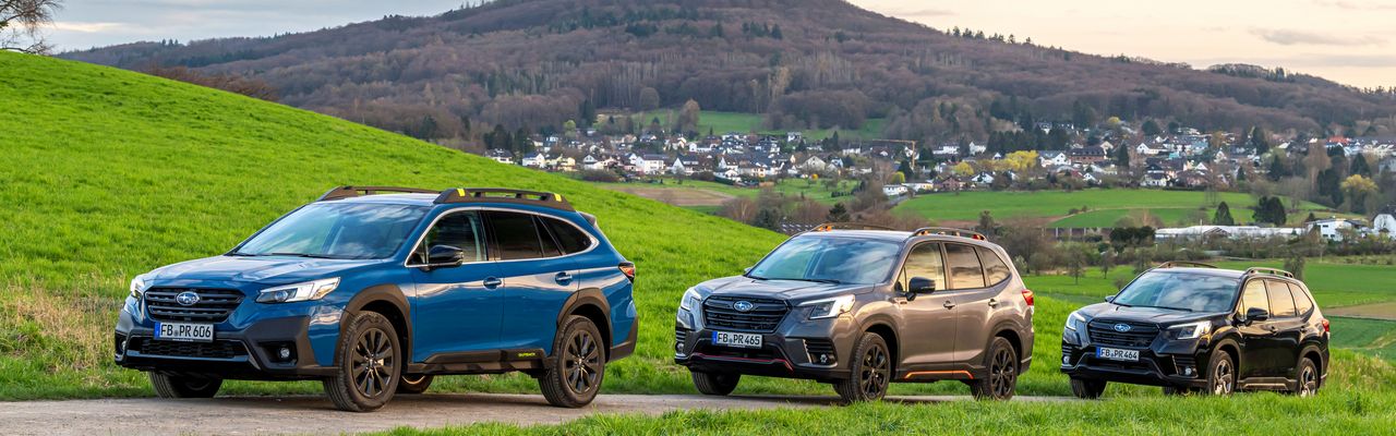 Subaru startet mit drei hochwertigen  Sondereditionen ins Frühjahr