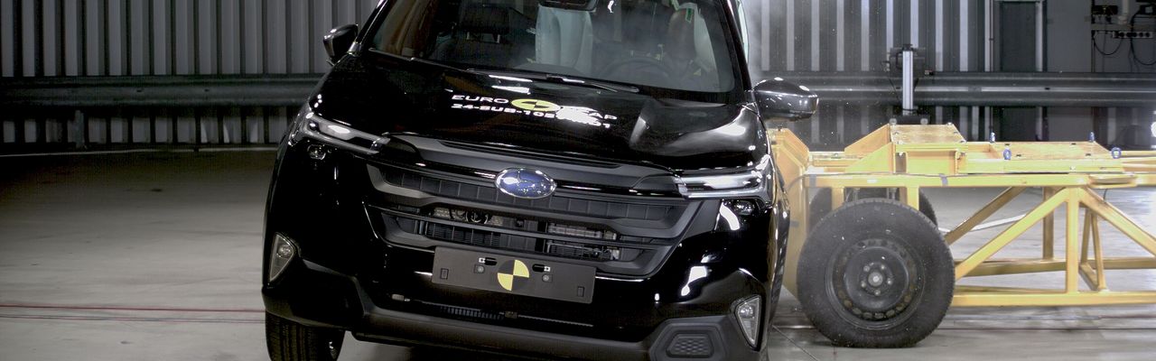 Neuer Subaru Forester erreicht fünf Sterne beim Euro NCAP Test