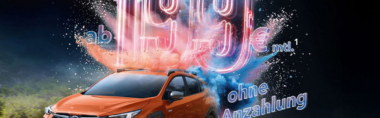 Subaru Crosstrek jetzt zu günstigen Raten im Action-Leasing erhältlich