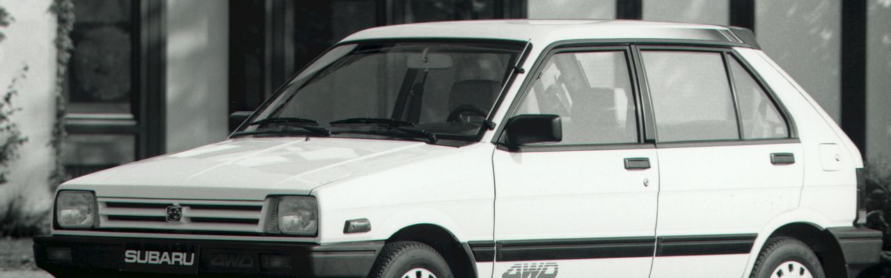 Subaru Justy (1984 – 2011): So klein und schon mit Allradantrieb
