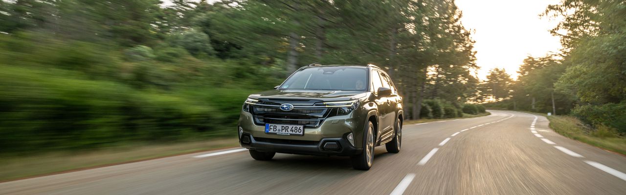 Mit der ganzen Familie sicher unterwegs im Subaru Forester