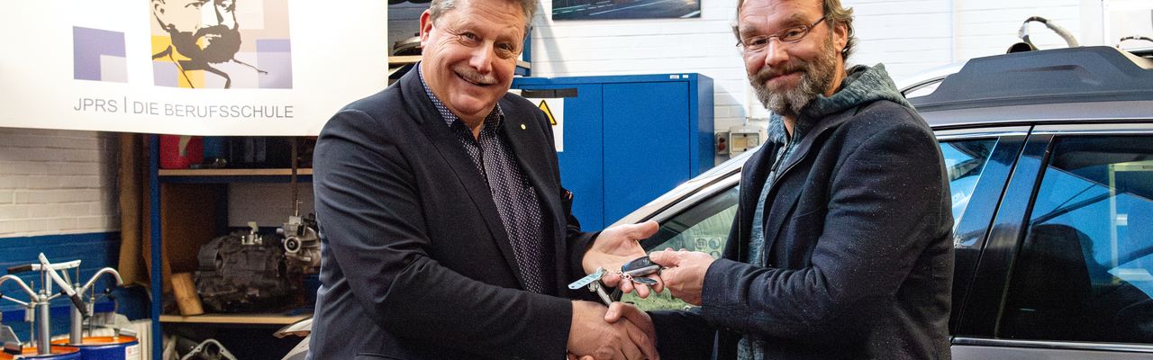 Lernen am offenen Subaru Outback: SUV-Flaggschiff als Schulungsfahrzeug übergeben